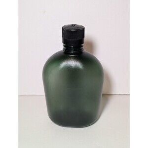 Nalgene Blackhawk Narrow Mouth 1 qt Military Green Canteen Bottle Black Cap EUC